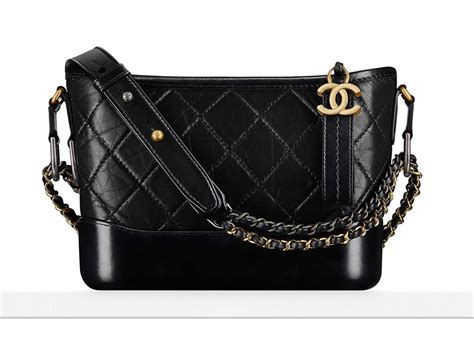 mini chanel gabrielle biege and black|chanel gabrielle purse bag.